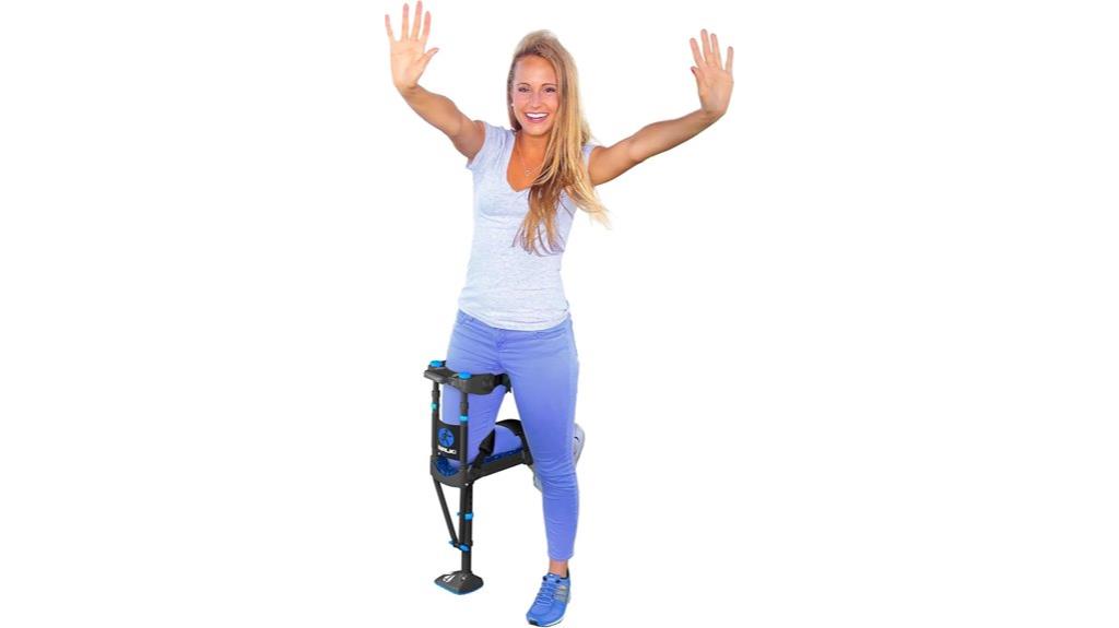 hands free knee crutch