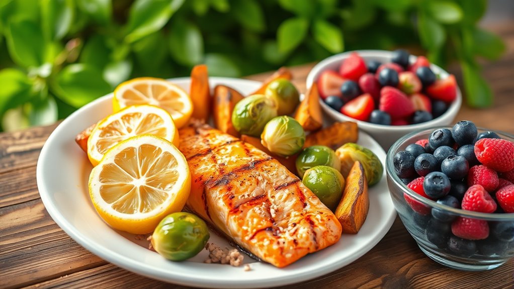 heart healthy snacks and dinner