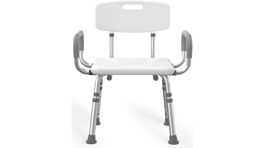 heavy duty adjustable shower chair