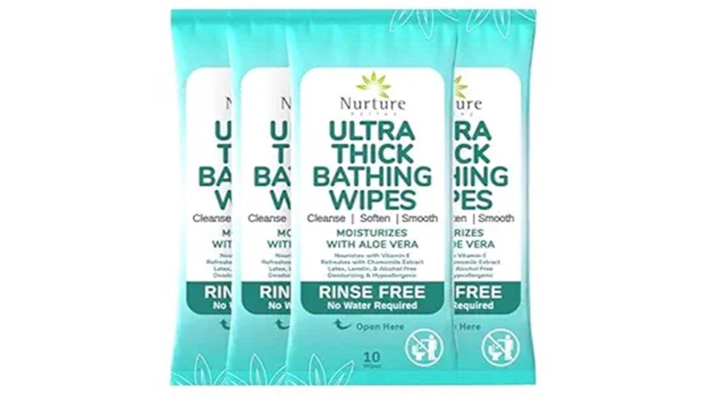 heavy duty aloe body wipes
