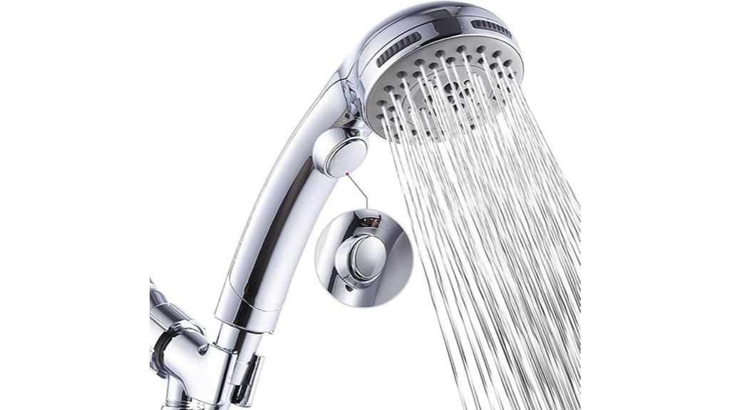 high pressure hand held shower