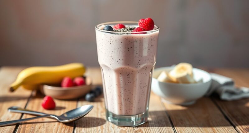 high protein senior smoothies