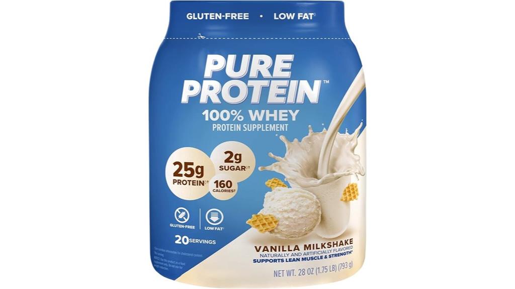 high protein vanilla powder