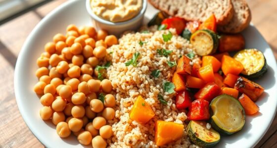 high protein vegetarian senior diets