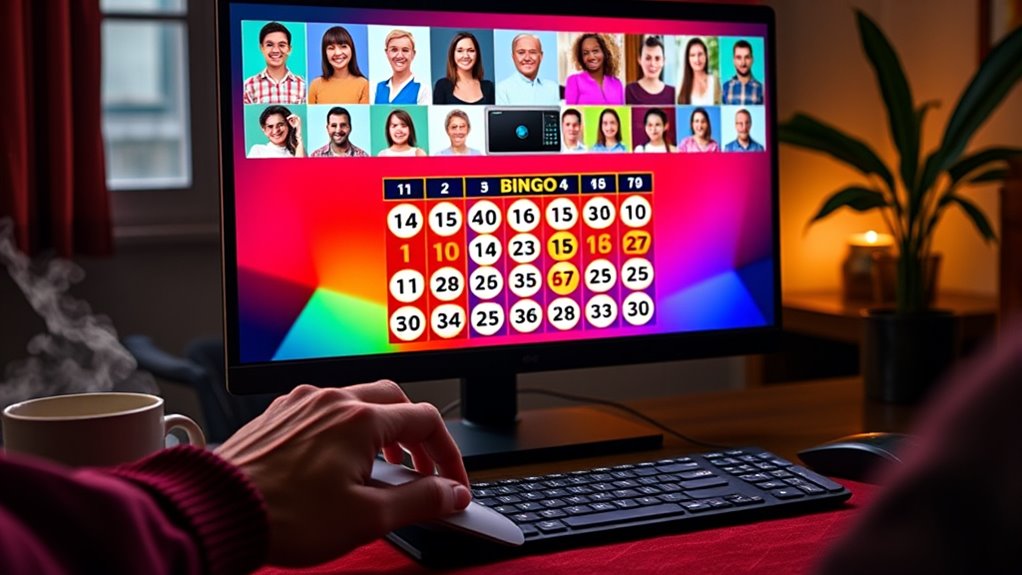 host engaging virtual bingo sessions