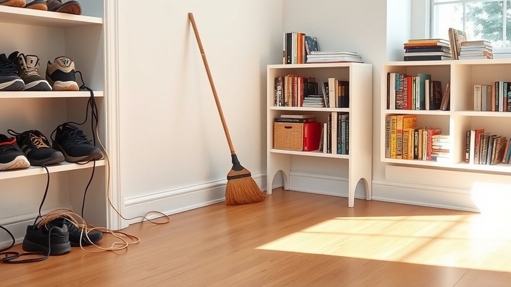 identify common clutter zones