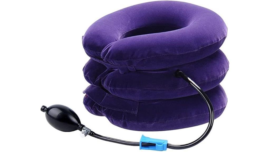 inflatable cervical neck traction