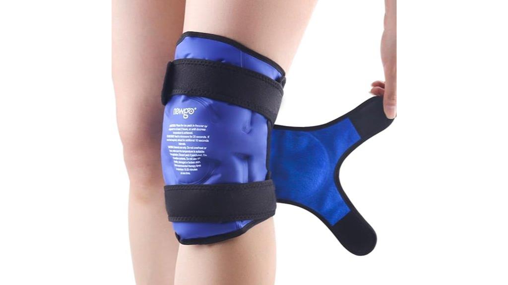knee ice pack relief