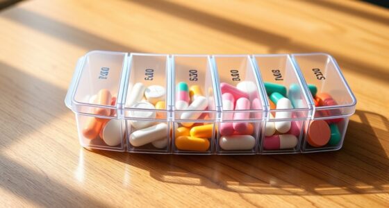 large 7 day pill organizer