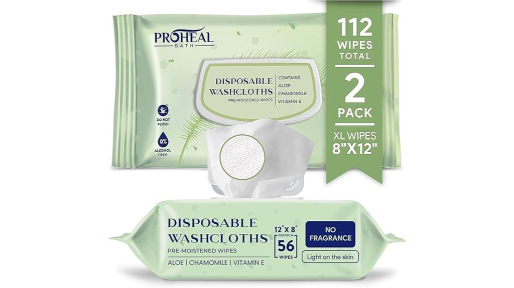 large adult wet wipes