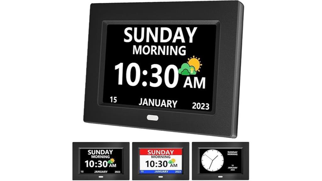 large screen senior alarm