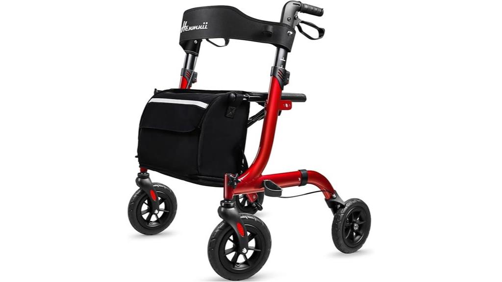 lightweight all terrain rollator