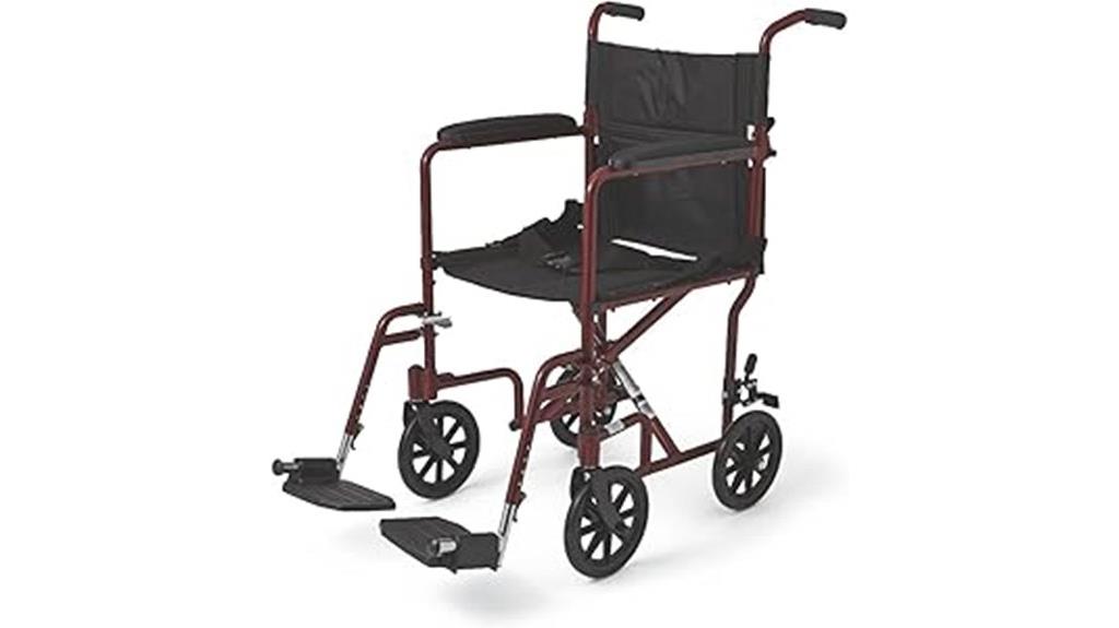 lightweight aluminum wheelchair