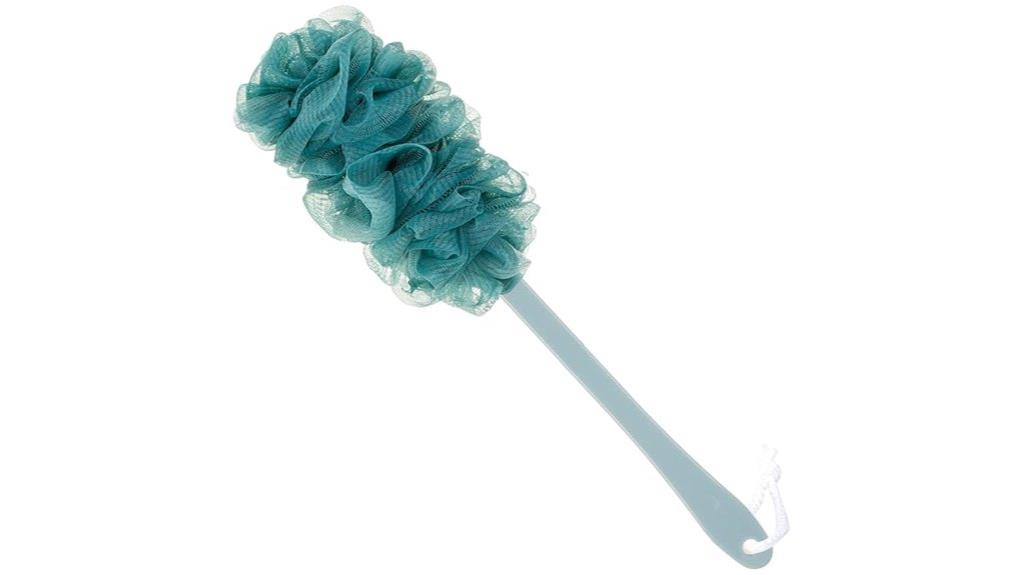 long handle exfoliating scrub