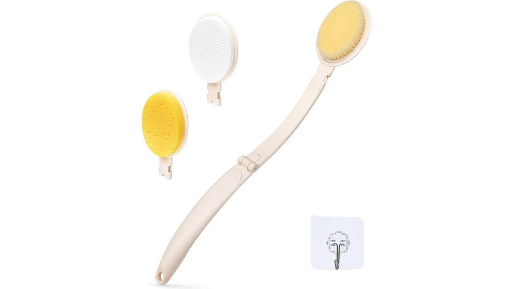 long handle shower brush