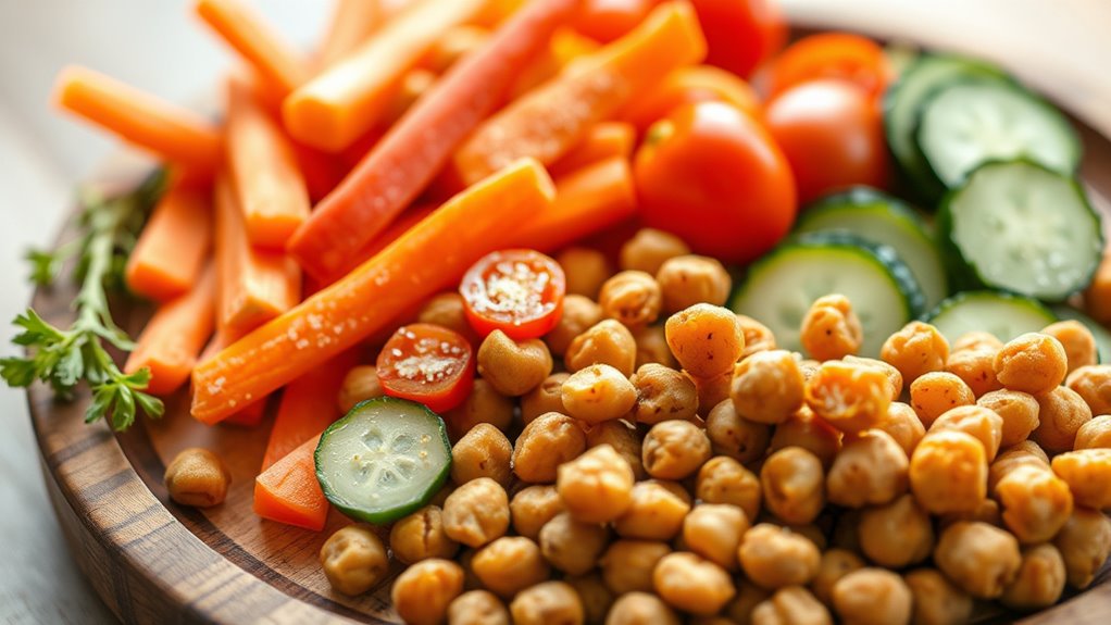 low calorie vegetable snacks