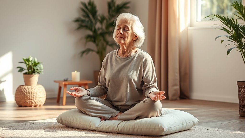 meditation enhances elder relationships