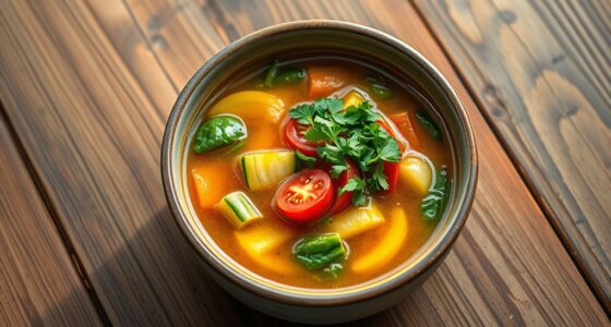 mediterranean soup for two