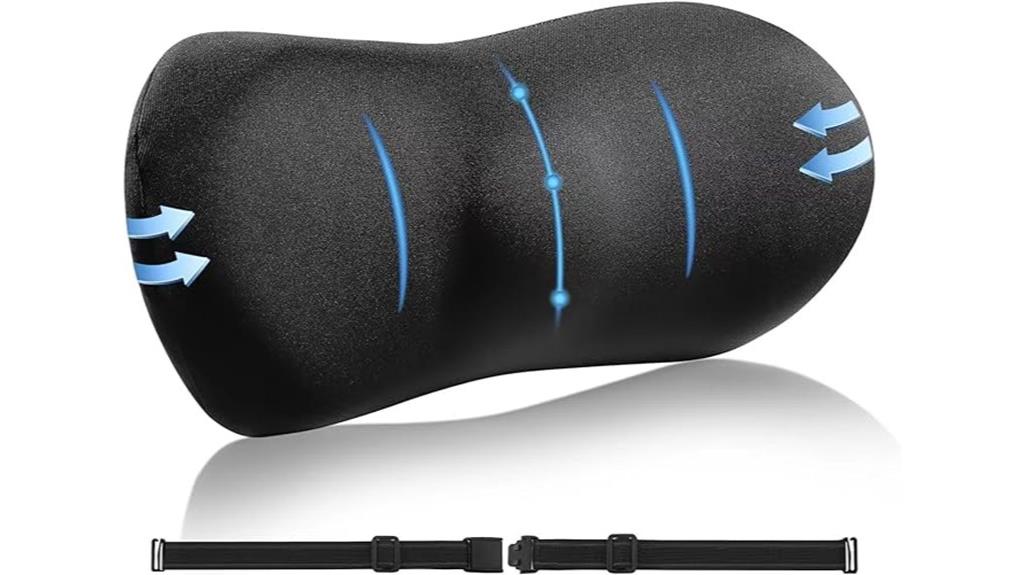 memory foam lumbar support