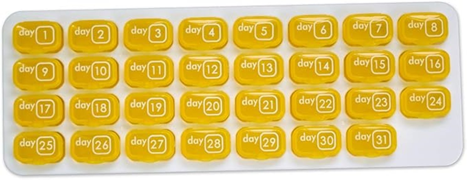 monthly medication dispenser