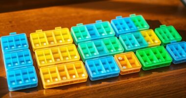 monthly pill organizer planners