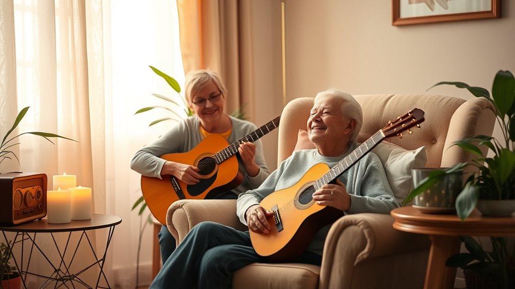 music promotes emotional relaxation