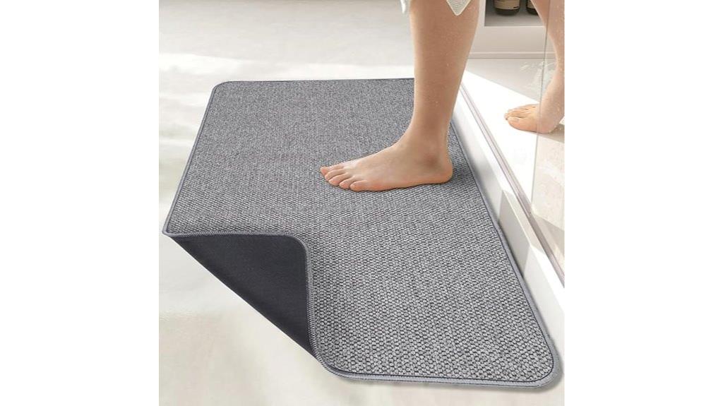 non slip quick dry bath mat