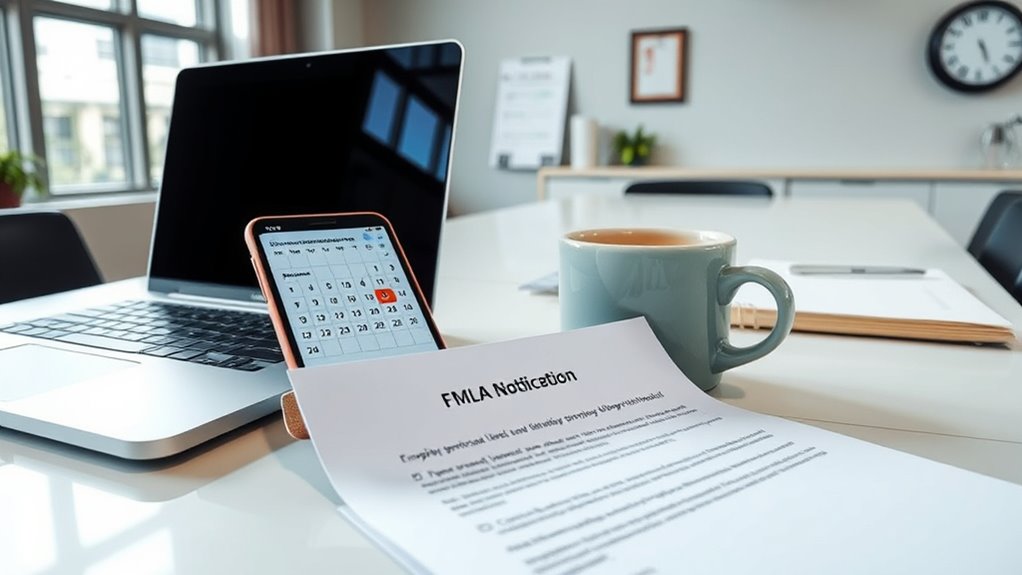 notify employer promptly properly