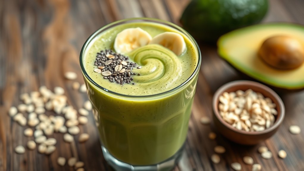 nutritious hearty smoothie blend