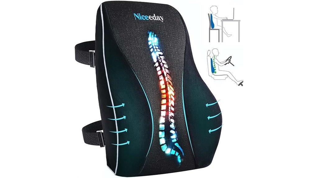 office car back support
