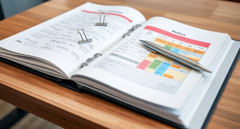 organize medical records effectively