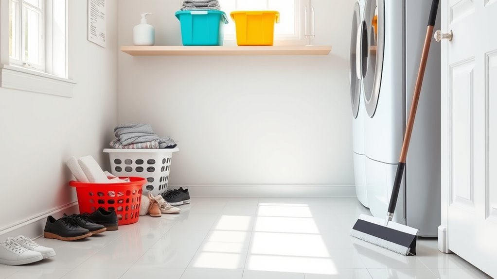 organize with clear labels