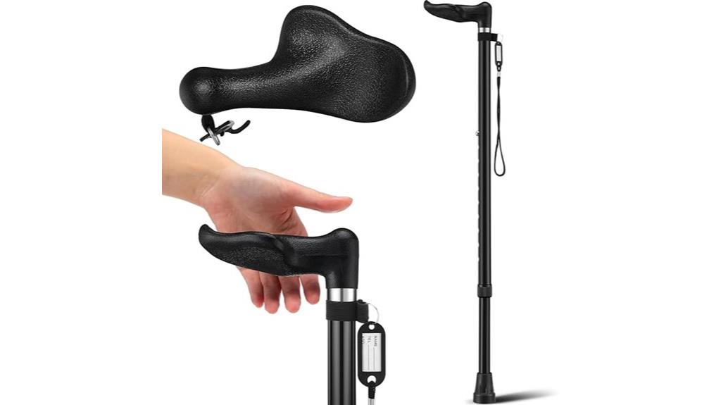 orthopedic cane with id