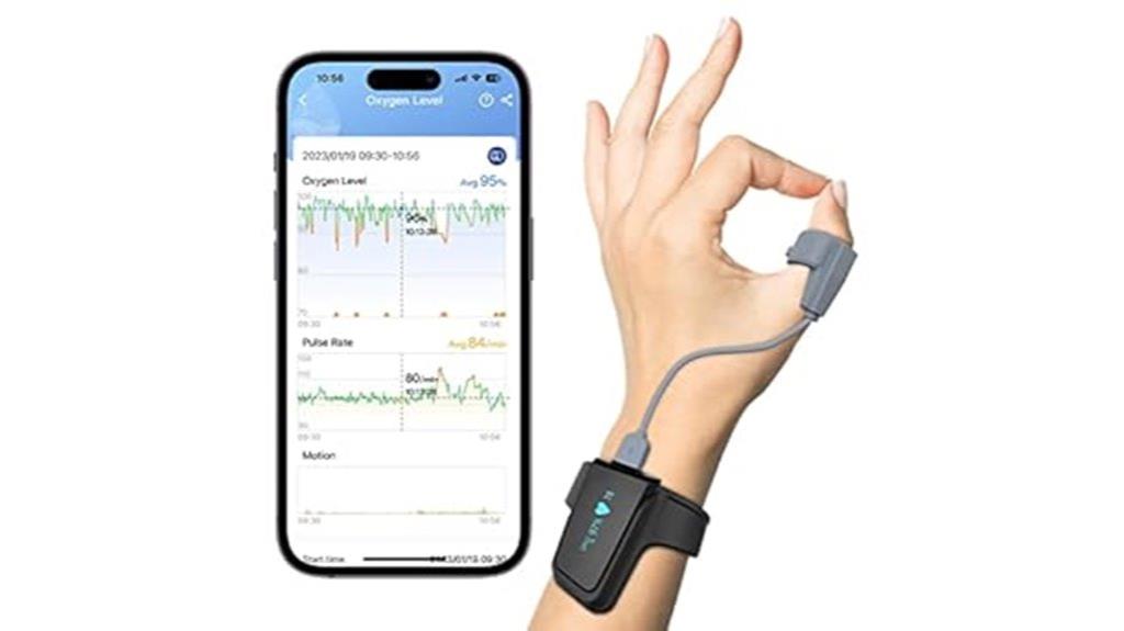 oxygen monitoring with reminder