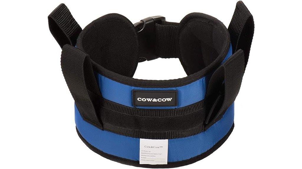 padded gait belt handles