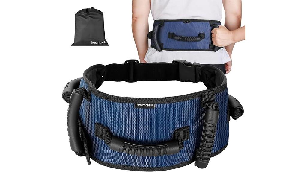 padded gait belt handles