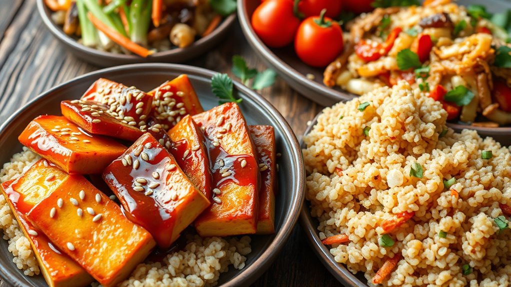 plant based hearty flavorful options