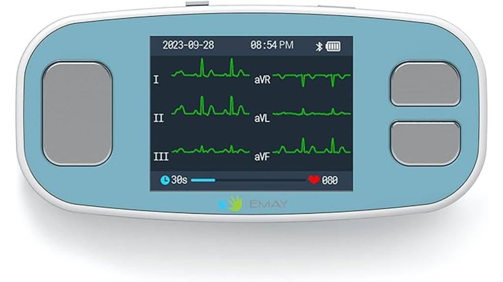 portable ecg monitor device