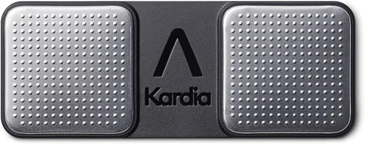 portable single lead ekg device