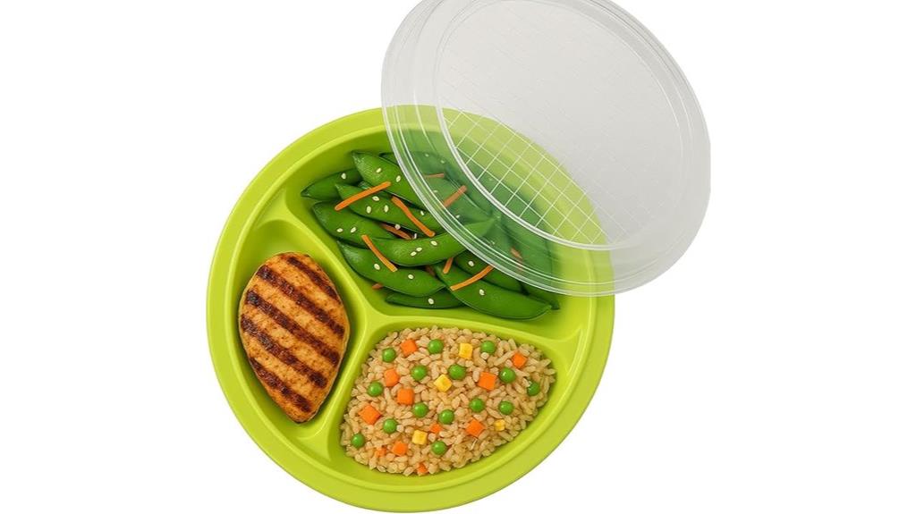portion control lunch container