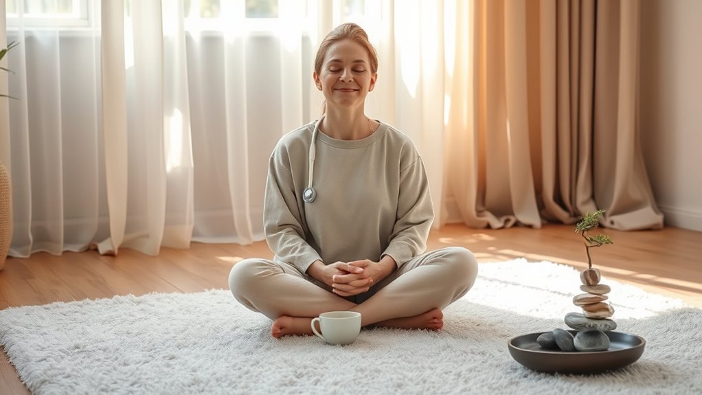 practice mindfulness and relaxation
