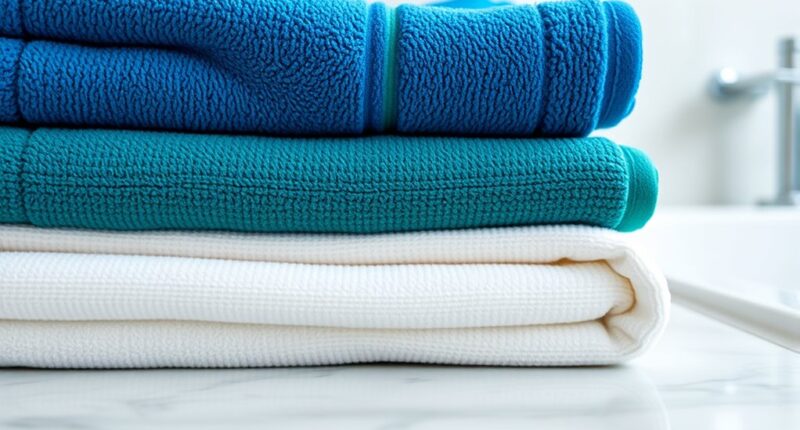 quick drying antimicrobial bath towels