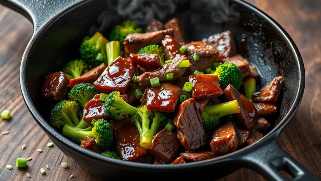 quick nutritious beef stir fry