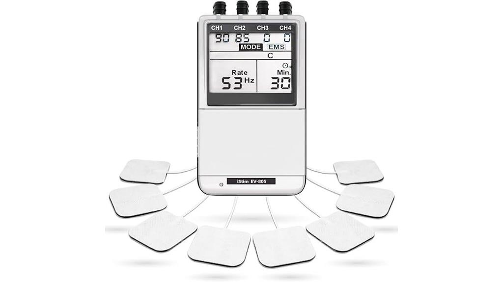 rechargeable 4 channel therapy device