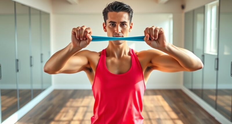 resistance band flexibility exercises