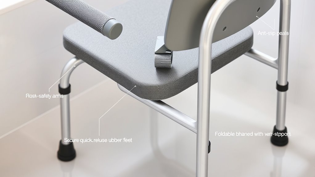 secure bathing safety features