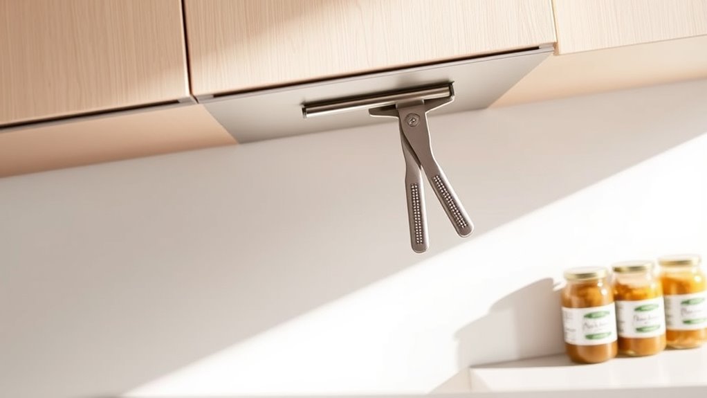 secure durable space efficient opener
