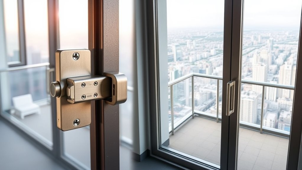 secure high rise window locks