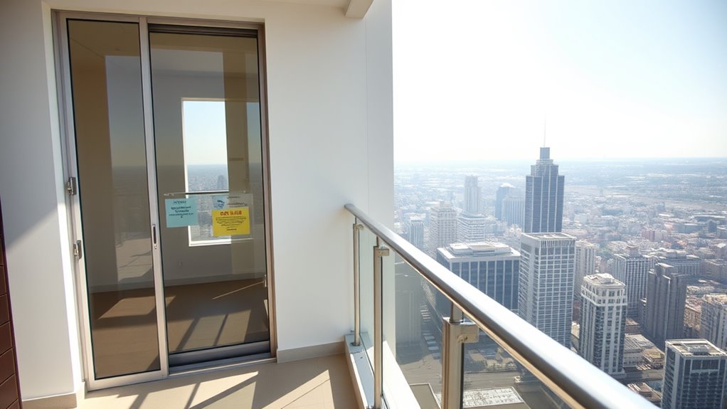 secure windows and balconies