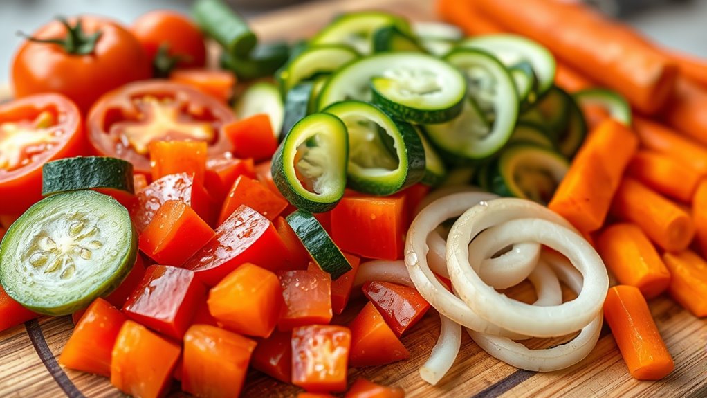 select and chop uniformly